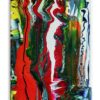 Wandbild: Acrylic Pouring - Acrylic Fluid Painting „Color Explosion" Unikat (147)