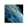 Acrylic Pouring - Acrylic Fluid Painting "Blue Water" Unikat (142)