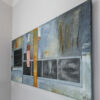Abstraktes 3D XXL Acryl Gemälde "Formlos" Unikat, Mixed Media, handgemalt (222)