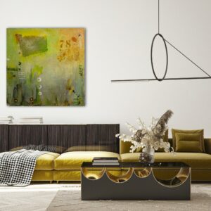 Abstraktes Acryl Gemälde „Loft Work″ Unikat (225)
